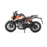 Macheta motocicleta KTM 250 duke scara 1/18 portocaliu si negru