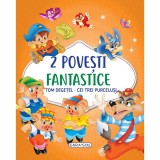 2 Povesti fantastice, Tom Degetel, Cei trei purcelusi