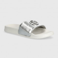 U.S. Polo Assn. papuci IVY femei, culoarea argintiu, IVY002W 4Y1