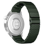 Curea polimer compatibila cu Garmin Vivoactive 4, Telescoape QR, 22mm, Carbon Green