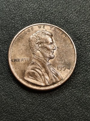 B 11 Moneda 1 Cent SUA 1994 foto