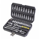Set chei tubulare 46 piese 1/4 din Cr-V Topmaster Pro
