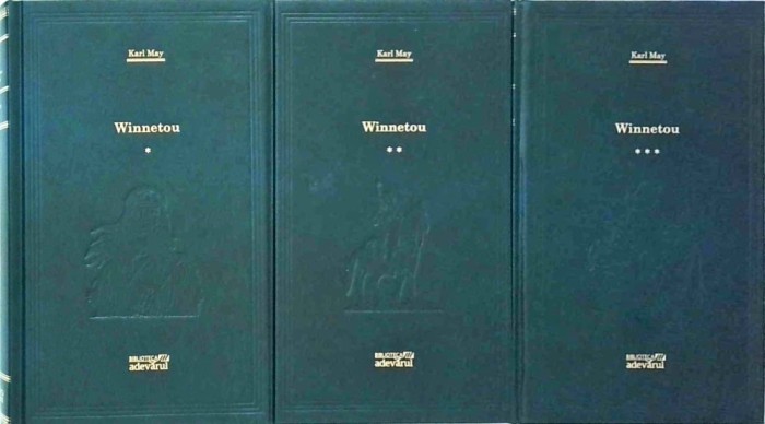 Karl May - Winnetou, 3 volume