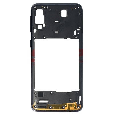 Carcasa mijloc Samsung Galaxy A40 / A405 BLACK foto
