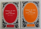 CULEGERE DE TEXTE PENTRU ISTORIA UNIVERSALA , EPOCA MODERNA , VOLUMELE I - II de CAMIL MURESAN , 1973 - 1974