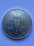 Moneda Argint Ungaria 500 forinti 1993