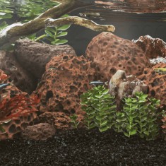 vidaXL Roci vulcanice, 10 kg, ro?u, 10-30 cm foto
