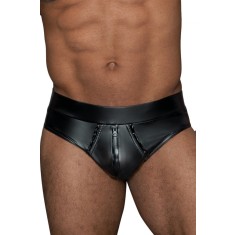 Bikini Sexy Wetlook cu Fermoar Lung Fata-Spate S