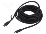 Cablu HDMI 2.0 VENTION 0,5m cu mufă HDMI din ambele părţi PVC