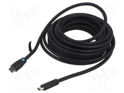 Cablu HDMI 2.0 10m VENTION Negru PVC Mufă Ambele Părți foto