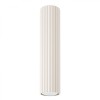 Lampă De Tavan Karbon Bej Din Aluminiu, 1 Bec Tub Minimalist De Interior.