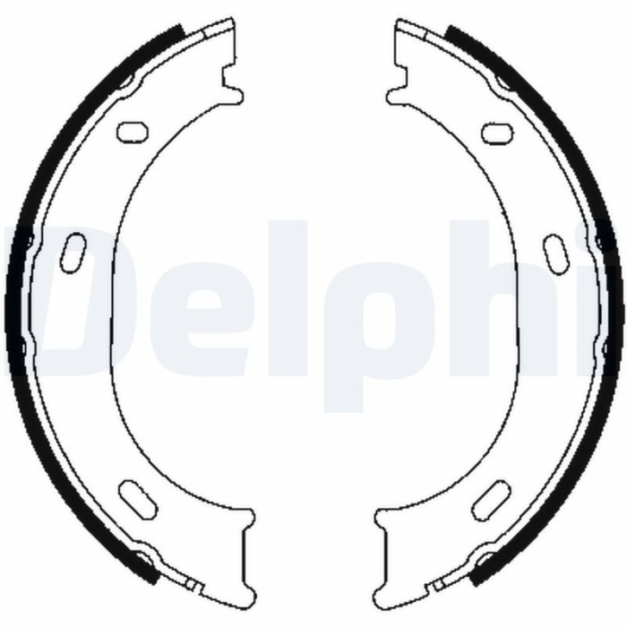 DELPHI LS1905 Set saboti frana, frana de mana