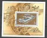 Germany DDR 1981 Sport, perf. sheet, used H.019, Stampilat