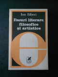 Ion Biberi - Eseuri literare, filosofice si artistice