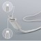 Cablu de date 2in1 iPad iPhone Lightning +Micro USB 1m 1A alb delight