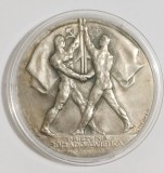 MEDALIE ARLUS PRIETENIA RUSO ROMANA 1711 1946 CULTURA ECONOMIEI BANCA NATIONALA A ROMANIEI BNR 1877 1945 ARGINT MARCAT 800 55,66 GRAME