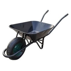Roaba de gradina, metalica, neagra, 60 L foto
