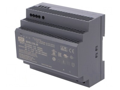 Alimentator Pulsatoriu Şină DIN 48V 3,2A 153,6W foto