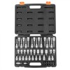 Set 49 Piese Biti Tubulare NEO TOOLS 08-713, 1/2&quot;, Otel CrV/S2, H5-H19, H6-H12, T20-T60, Cutie Depozitare, Certificat CE/TUV