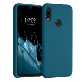 Husa pentru Xiaomi Redmi Note 7 / Redmi Note 7 Pro, Silicon, Verde, 48714.57, kwmobile, Carcasa