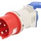 Conector adaptor alimentare AC 16A 230V