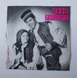 Frații Leordean &ndash; Măghiran De Pe Poiană, disc vinil Electrecord 7&quot;, 45 RPM