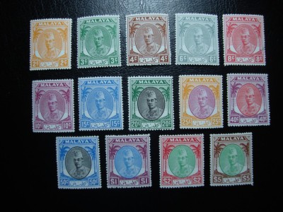 MALAYA KELANTAN 1951 MNH foto
