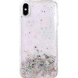 Husa pentru SAMSUNG Galaxy A51 - Glitter Lichid Star (Transparent) Wozinsky