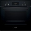 Cuptor incorporabil Bosch HBF134EB2, 66 l, 3D Hotair, 7 functii de incalzire, Control electronic, Negru, Clasa A