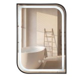 Oglindă LED ZONE 80X60 BLACK