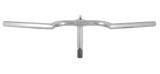 Ghidon Condor, otel, latime 545mm, &Oslash;22.2, culoare argintiu, fara manere de frana Cod:484000410RM