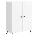 vidaXL Bufet Alb foarte lucios 66 x 34,5 x 90 cm Lemn prelucrat 895509
