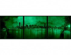 Set tablou fosforescent Manhattan noaptea foto