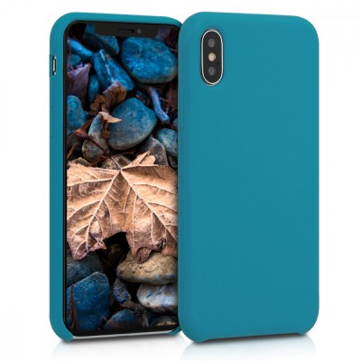 Husa pentru Apple iPhone X / iPhone XS, Silicon, Verde, 42495.62 foto