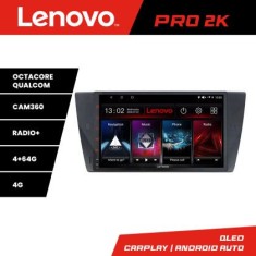 Navigatie BMW Seria 3 E90 Lenovo Kit-095 8 core QLED 2K 4+64 360 Android Waze USB Navigatie Internet Youtube Radio CarStore Technology foto