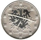 Elvetia 20 Francs 1999 - (Battle of Dornach) Argint 20 g/835, KM-87 UNC !!! foto