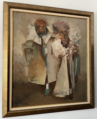 Talimuța și Baliboi, U/C de artistul ieșean Gheorghe Lungu foto