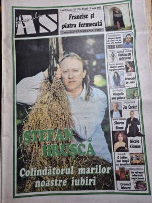ziarul formula as 27 mai - 3 iunie 2002 - stefan hrusca,joe cocker foto