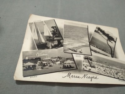 CARTE POSTALA MAREA NEAGRA CIRCULATA foto