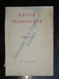 Revue de Transylvanie, tome 3, no.4-Silviu Dragomir1937