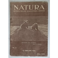 NATURA , REVISTA PENTRU RASPANDIREA STIINTEI , NR. 2 , 1940