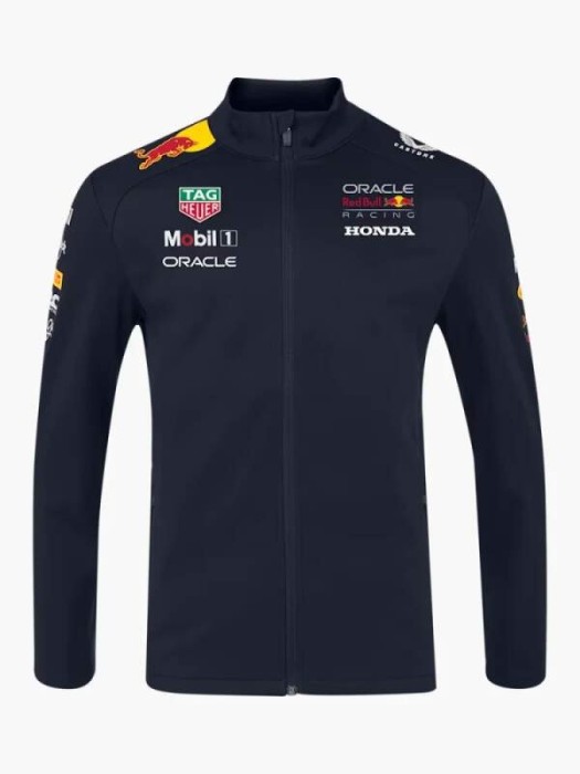 Red Bull Racing geacă de bărbați softshell official Teamline Replica navy F1 Team 2025 - M