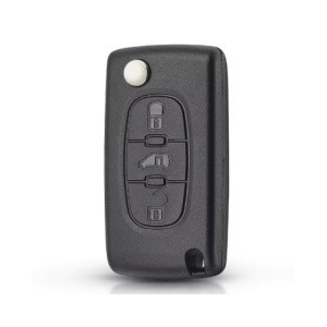 Carcasa Cheie Contact 3 Butoane Pentru Citroen C6 fara Locas Baterie foto