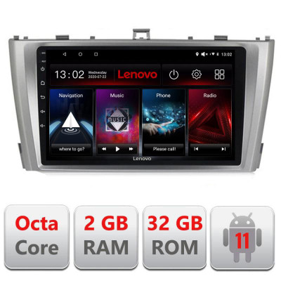 Navigatie dedicata Toyota Avensis 2009-2015 D-TY12 Lenovo Octa Core cu Android Radio Bluetooth Internet GPS WIFI DSP 2+32 GB 4G CarStore Technology foto