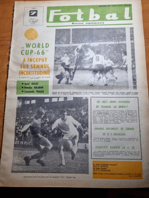 ziarul fotbal 13 iulie 1966- petrolul ploiesti o campioana autentica foto