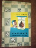 Experiente pentru chimistii amatori- Leonid Petrescu