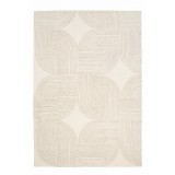 Covor Premium Handmade, India, Model DYWAN ORNATE BEIGE, Crem, Marime 160 x 230 cm, Lana, Lucrat Manual, Living, Dormitor, Sufragerie, Birou