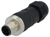 Mufă M12 4-PIN A-DeviceNet/CANopen IP67 pe Cablu