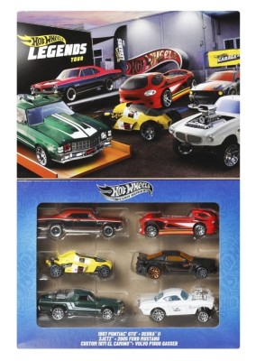 HOT WHEELS LEGENDS SILVER SERIES SET 6 MASINUTE METALICE foto