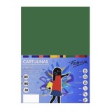 Carton colorat A4 Fabrisa 15469, 180g/mp, verde sparanghel intens, top 50 coli